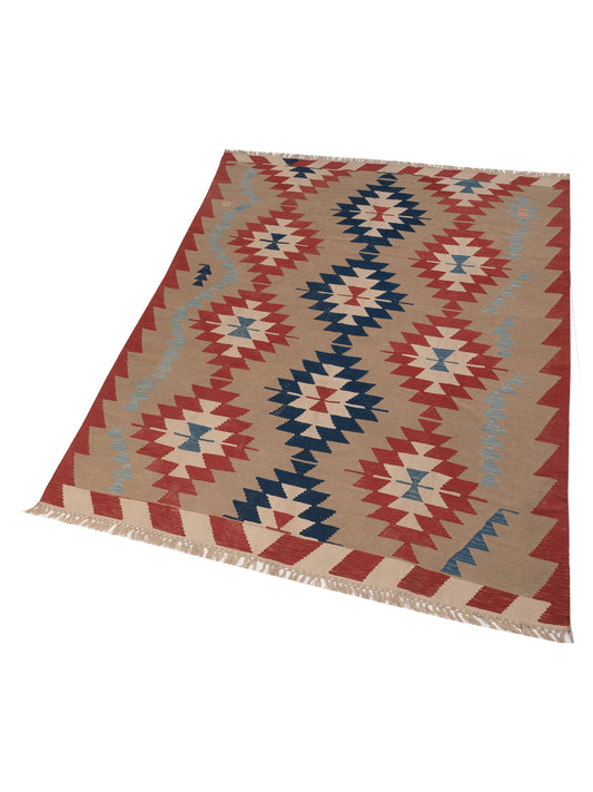 Kilim Multi 8.2x11.2 Hand Woven Rug