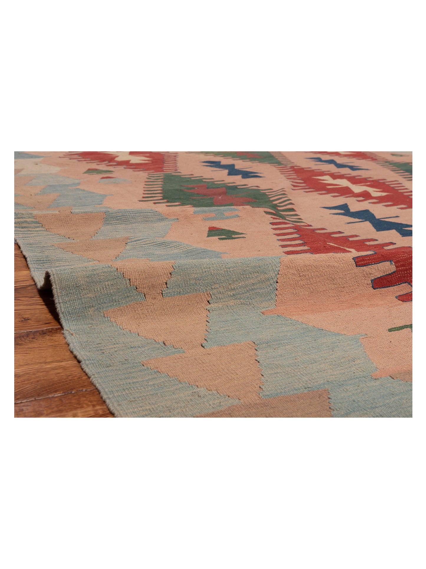 Kilim Multi 8.11x10.11 Hand Woven Rug