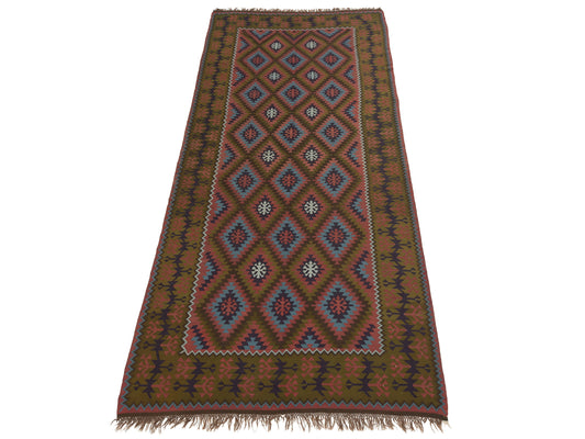Blossara Kilim Multi 6x13 Hand Woven Rug