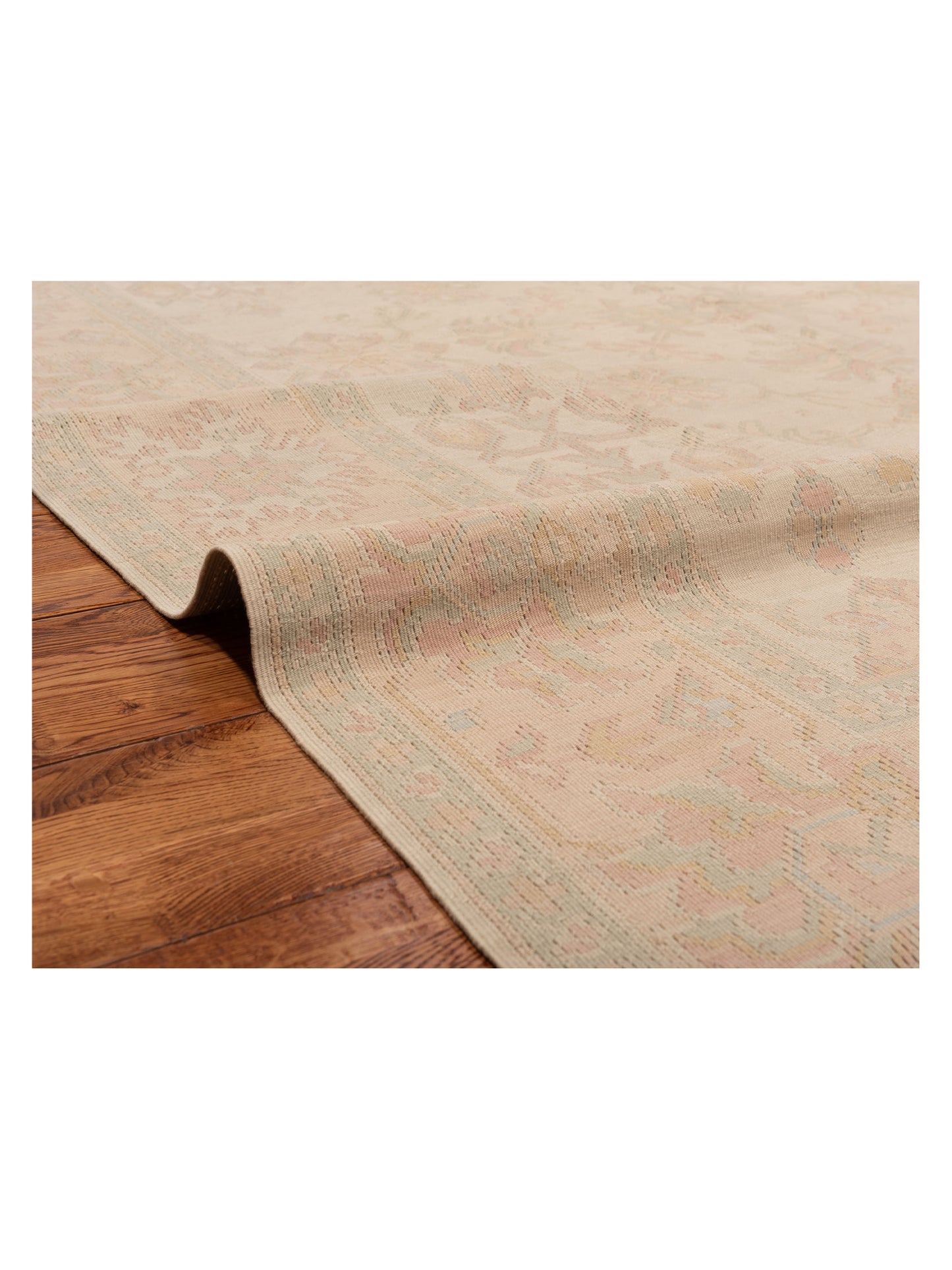 Kilvana Beige Cream 8.3x10 Hand Woven Rug