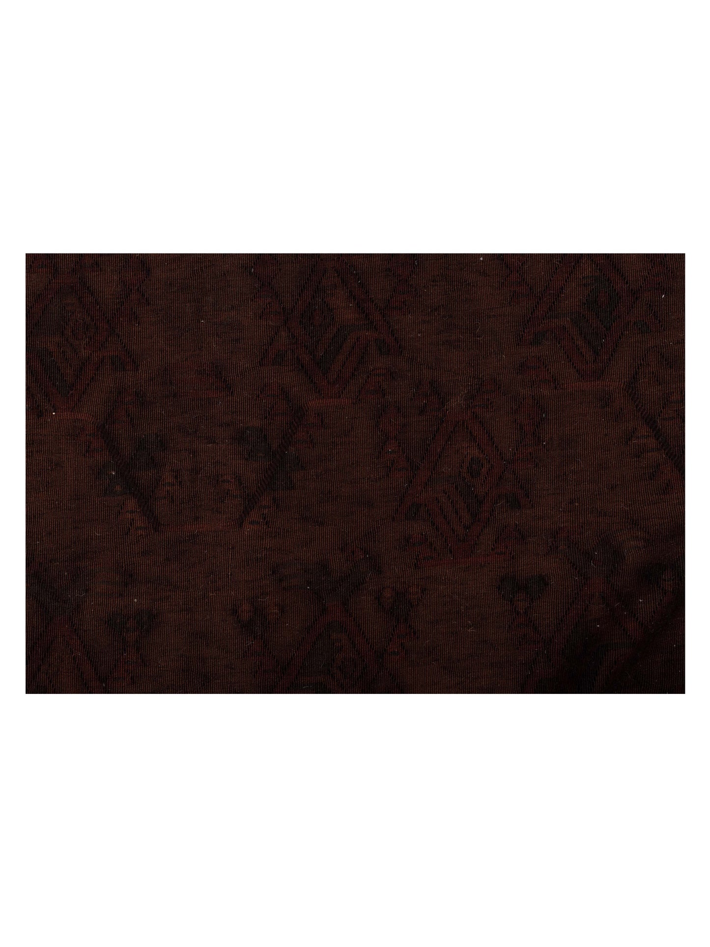 Vintage Dark Brown 8.11x11.10 Hand Knotted Rug