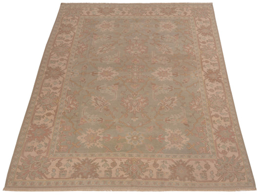 Kilvana Silver Ivory 9.1x11.8 Hand Woven Rug