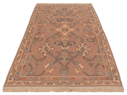 Kilvana Pink 3.11x6.3 Hand Woven Rug