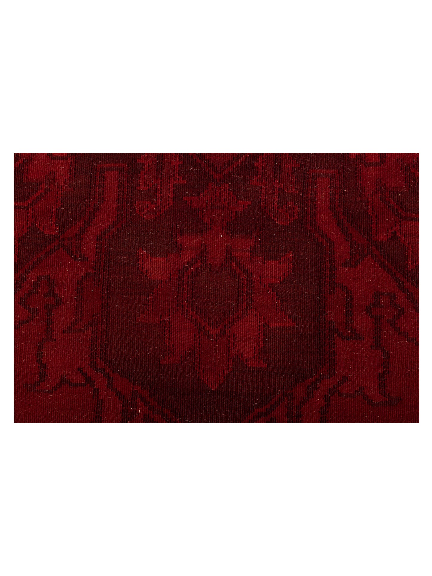 Vintage Red 9.3x11.11 Hand Knotted Rug