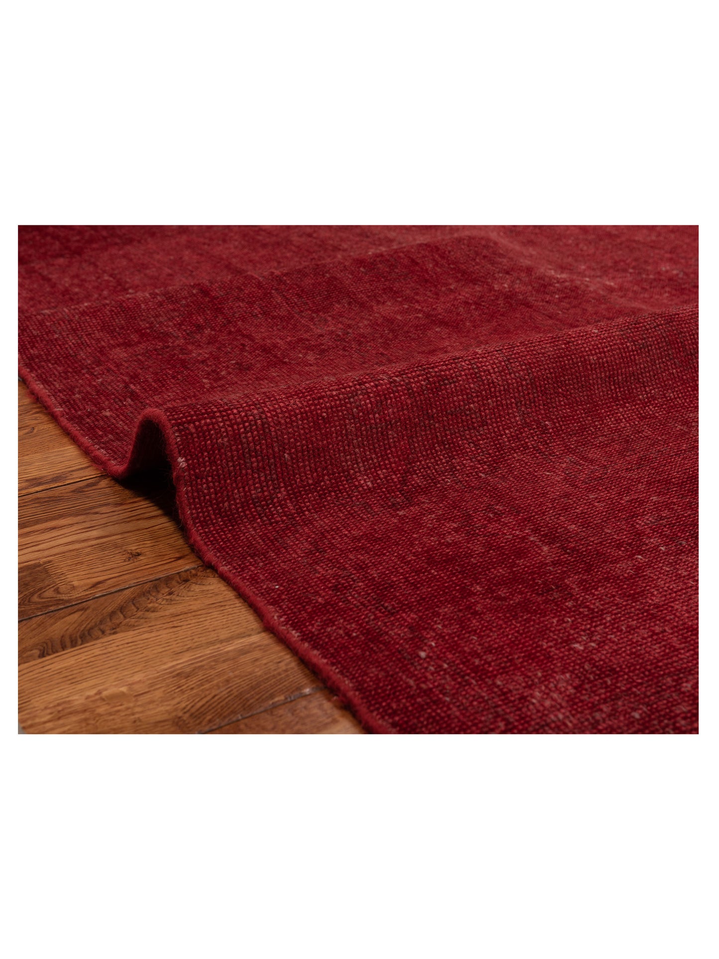 Vintage Red 8.3x9.9 Hand Knotted Rug