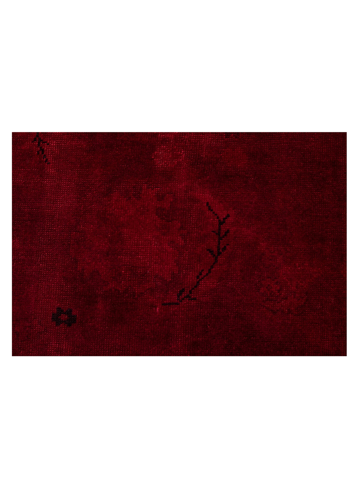 Vintage Red 11.5x14.7 Hand Knotted Rug