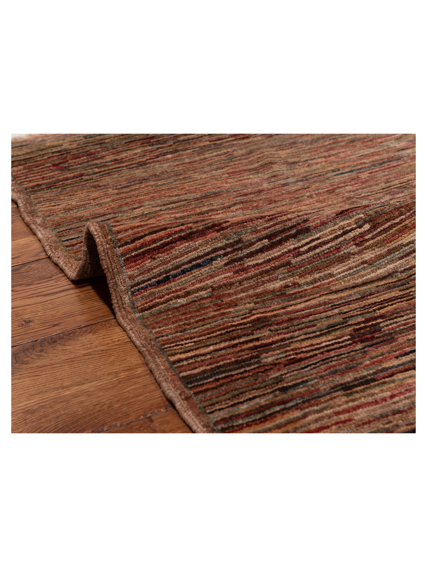 Gabbeh Multi 3.4x4.10 Hand Knotted Rug