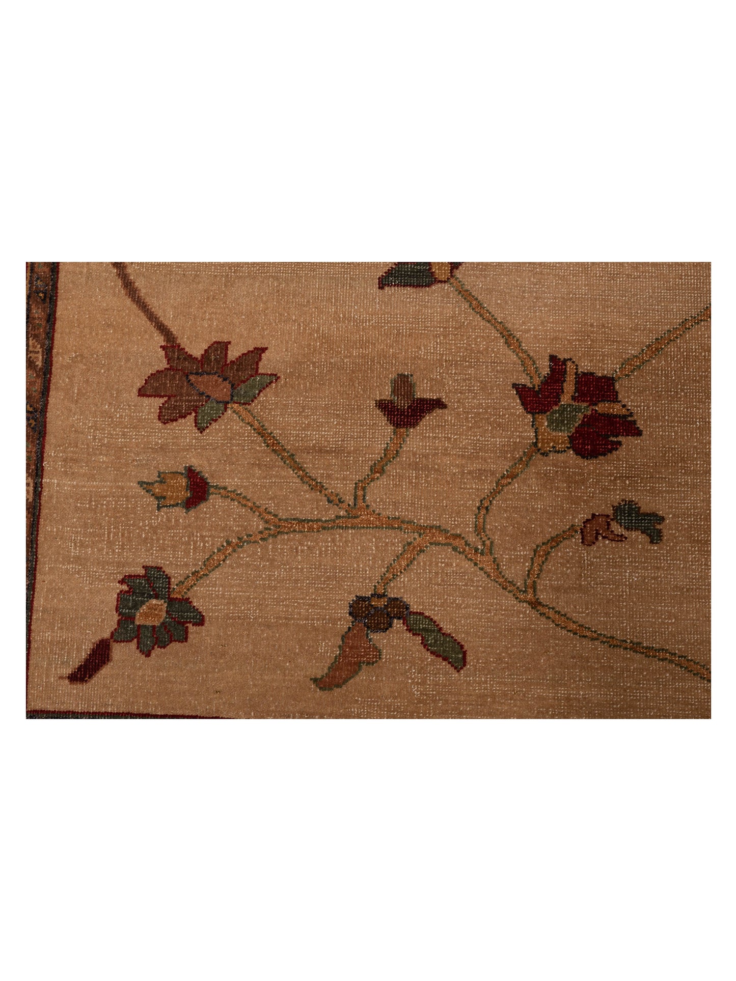 Elvaria Beige Gold 7.10x10.1 Hand Knotted Rug