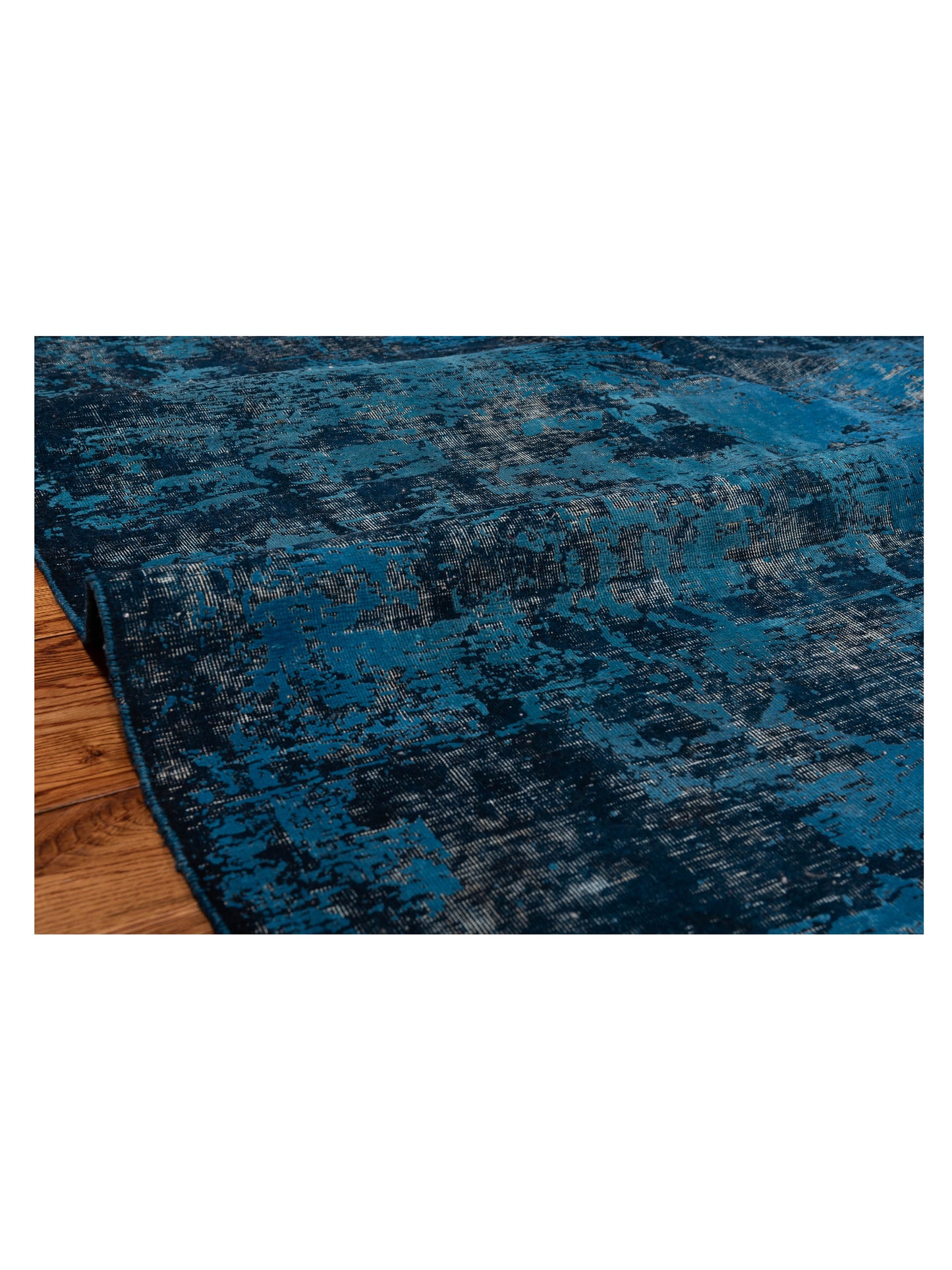 Vintage Indigo 8.8x12.3 Hand Knotted Rug