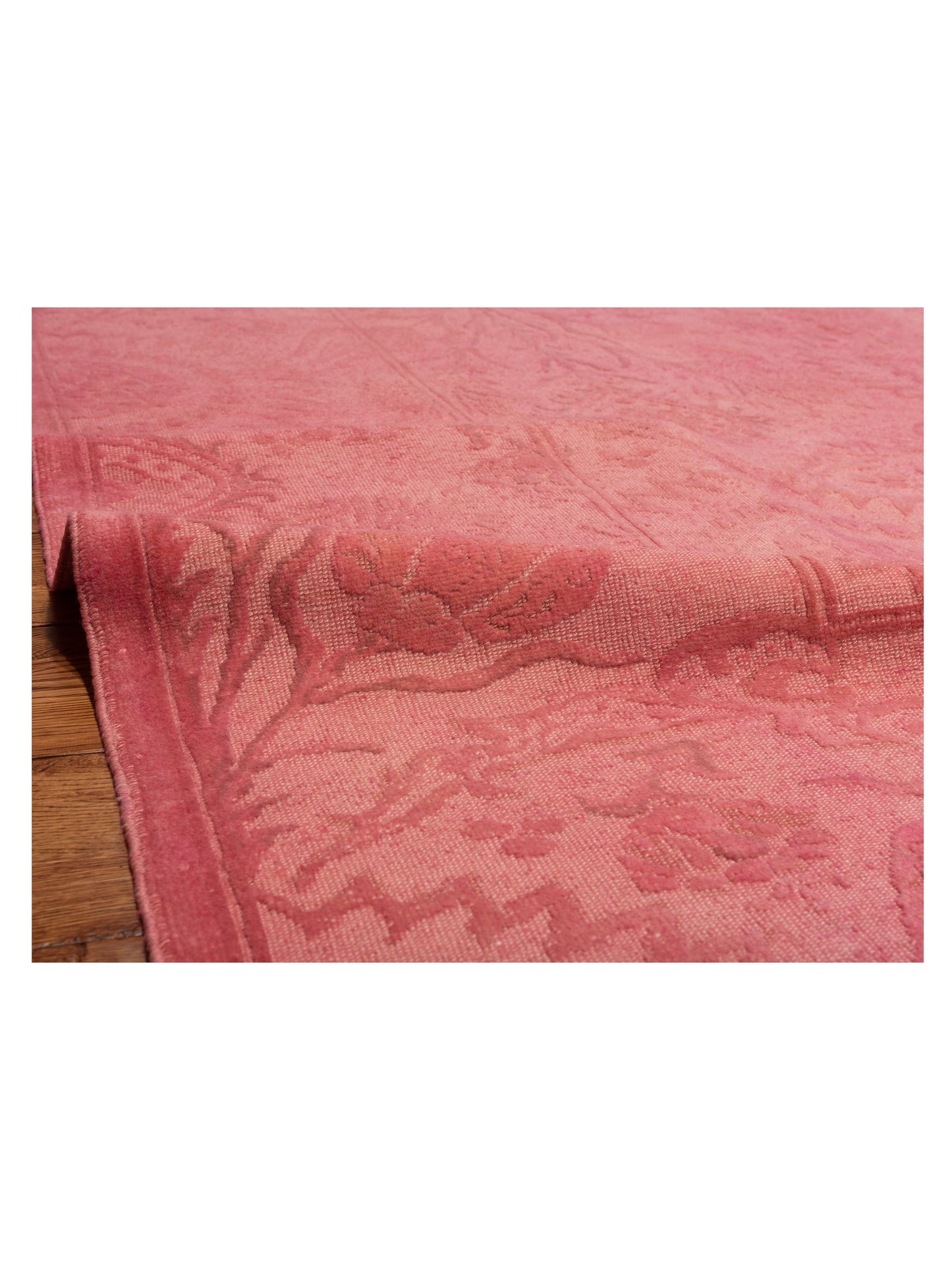 Vintage Pink 9.2x12.10 Hand Knotted Rug
