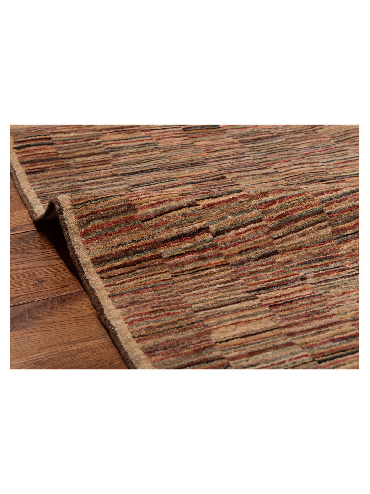 Gabbeh Multi 3.4x4.7 Hand Knotted Rug