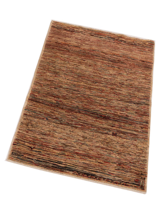 Gabbeh Multi 3.2x4.10 Hand Knotted Rug