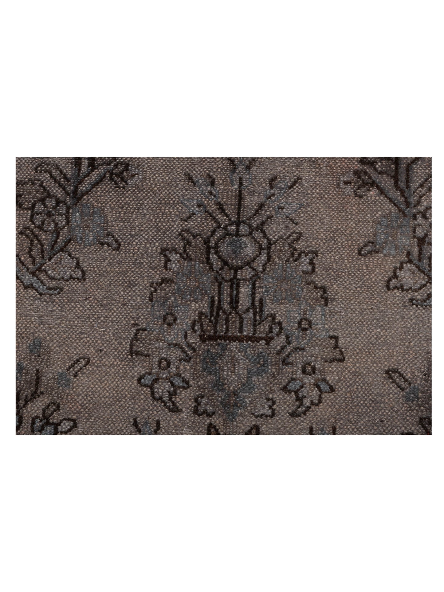 Vintage Gray 8.7x11.8 Hand Knotted Rug