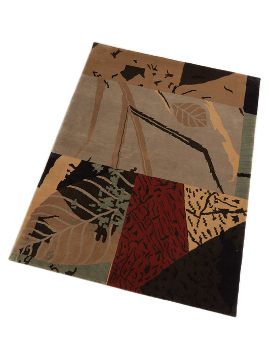 Tibarra Multi 5.8x8 Hand Knotted Rug