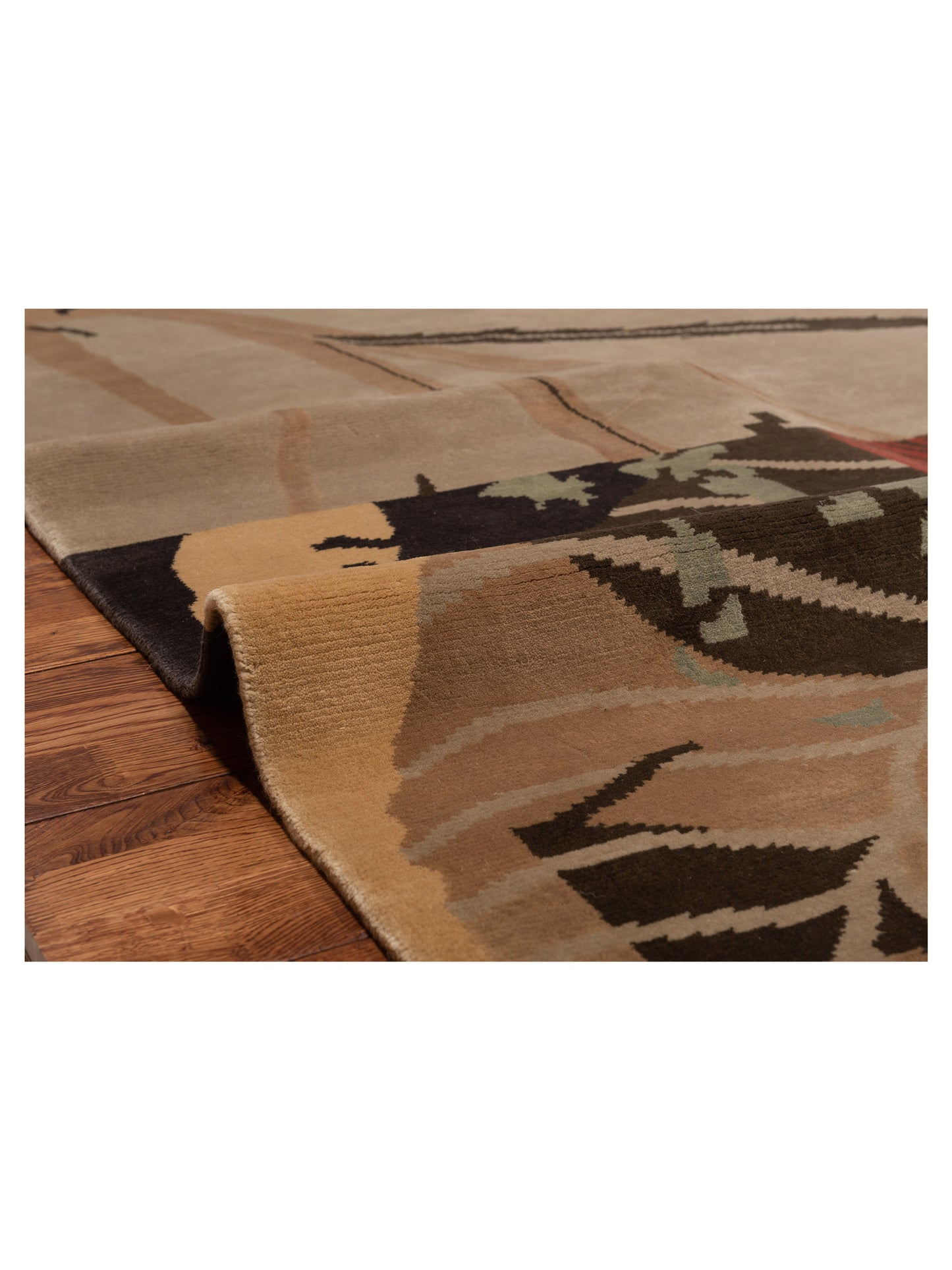 Tibarra Multi 5.8x8 Hand Knotted Rug