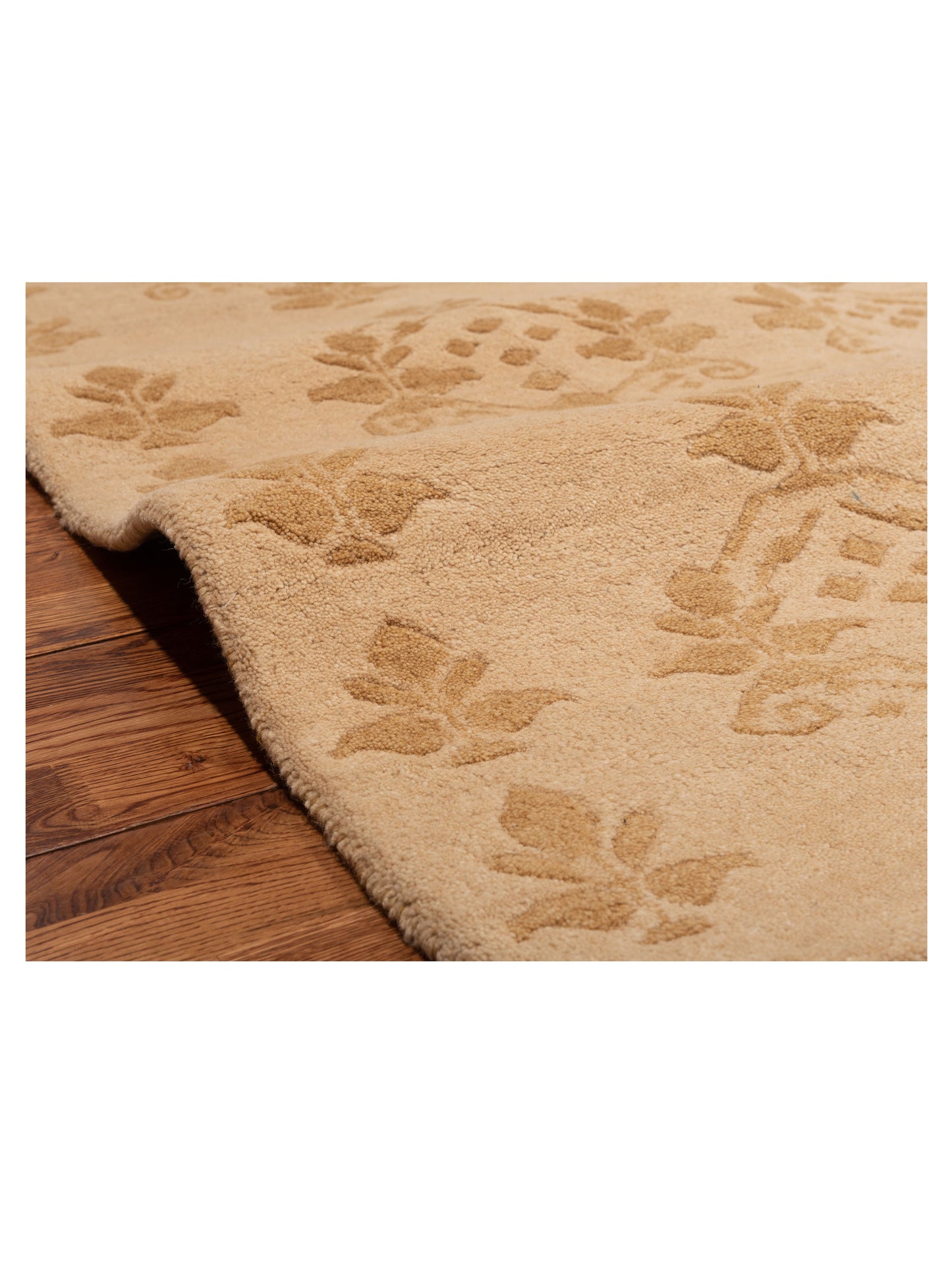 Tibarra Beige 5.7x8.5 Hand Knotted Rug