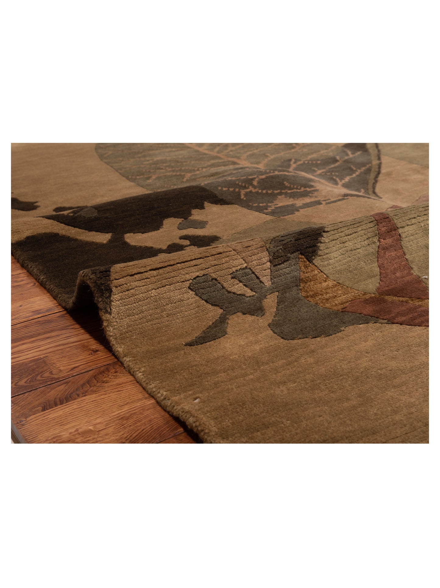 Tibarra Green 5.7x7.11 Hand Knotted Rug