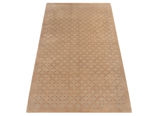 Tibarra Beige 6x9 Hand Knotted Rug