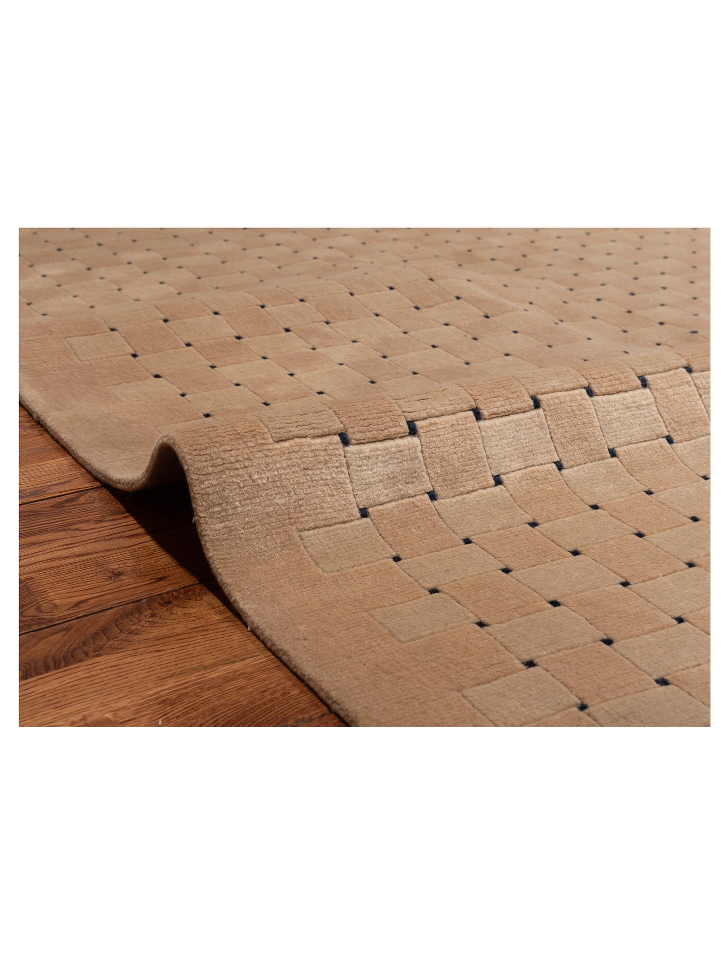 Tibarra Beige 6x9 Hand Knotted Rug