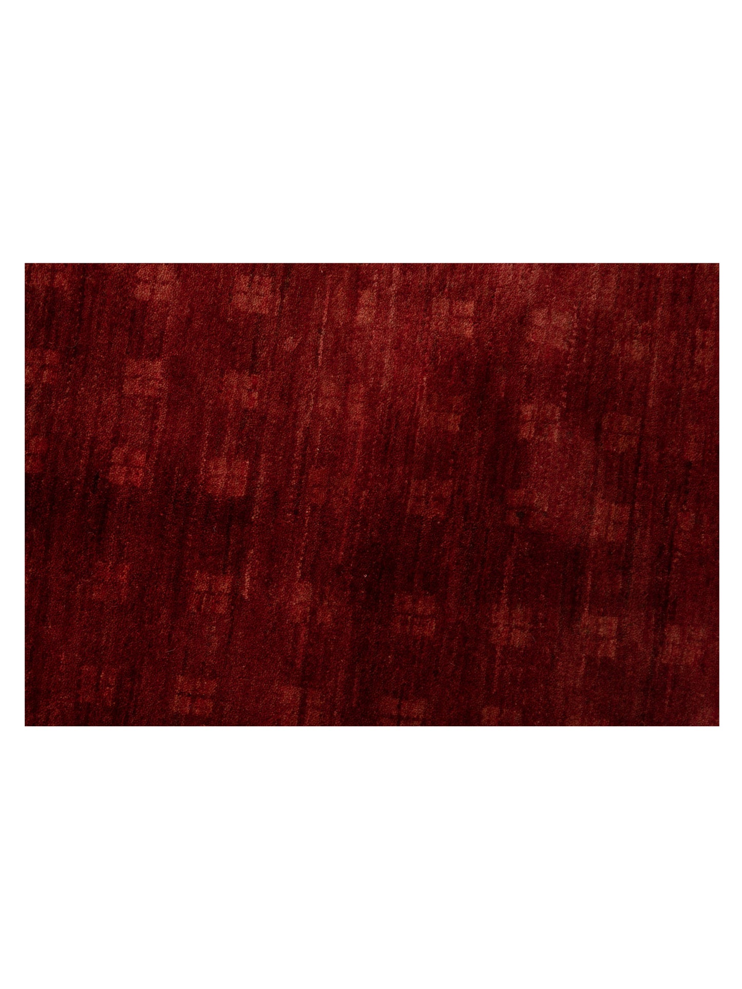 Modern Gabbeh Red Red 5.10x7.4 Hand Knotted Rugs