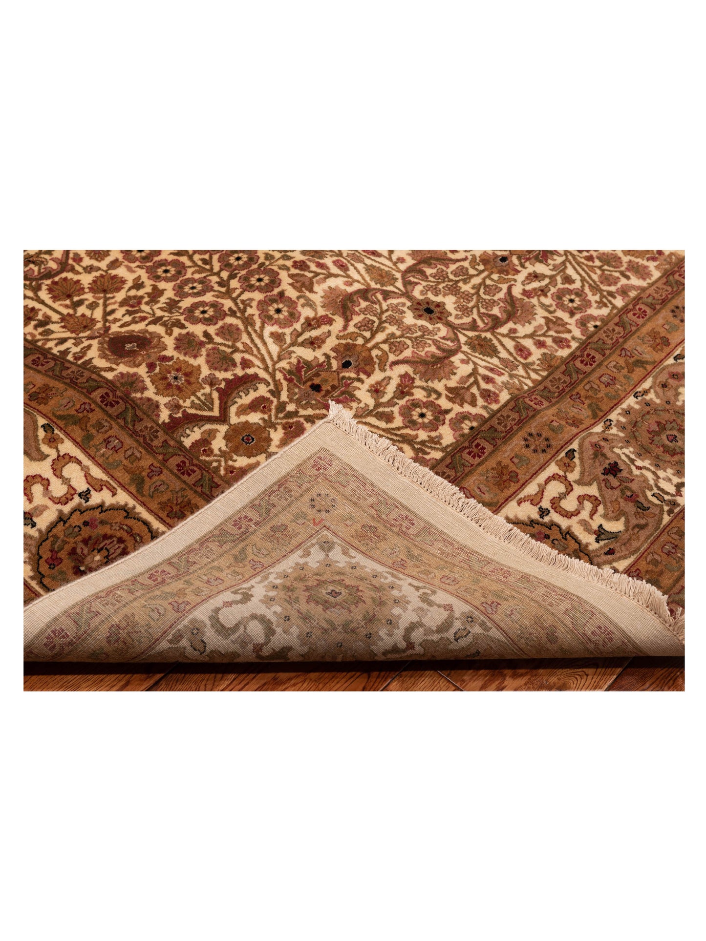 Sansira Ivory Ivory 9x11.10 Hand Knotted Rug