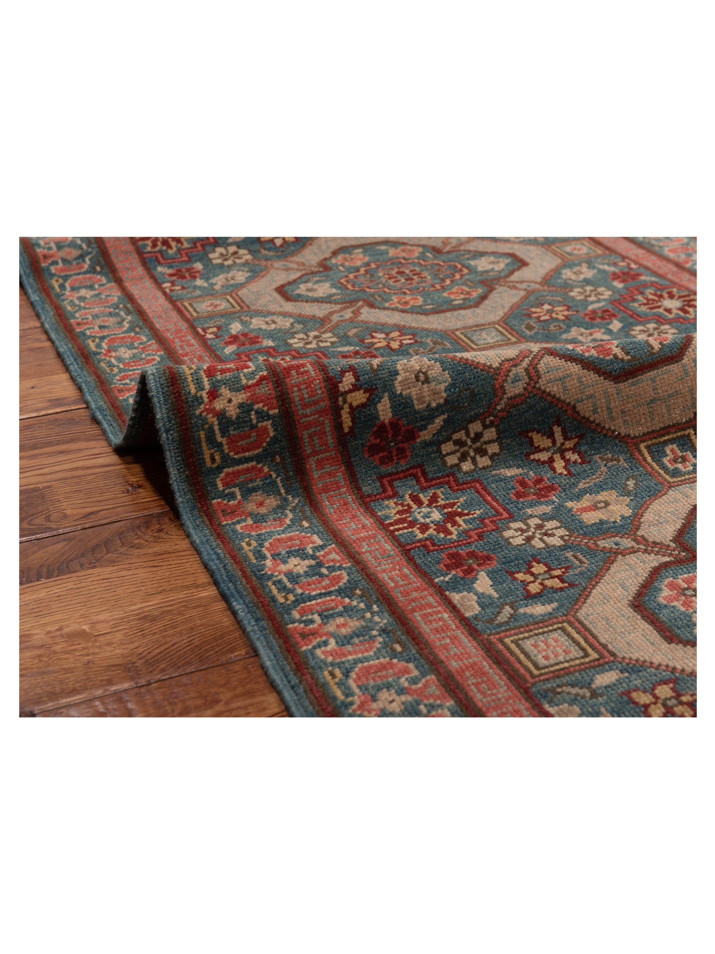 Antiqua Loom Blue 2.8x7.11 Hand Knotted Rug