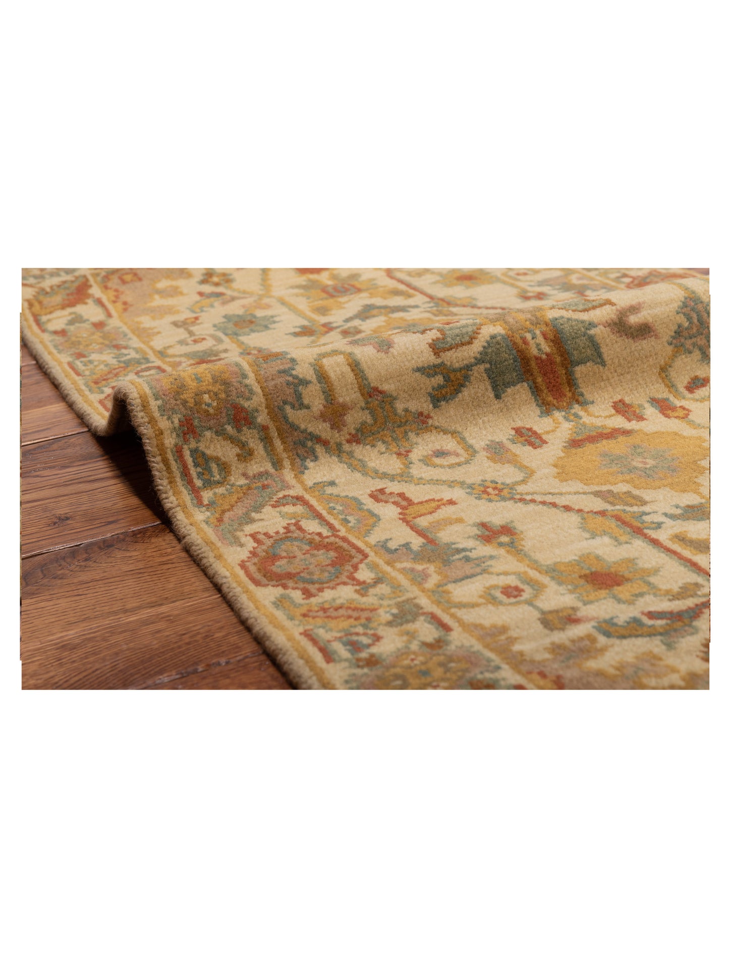 Modeva Beige Beige 2x4 Hand Knotted Rug