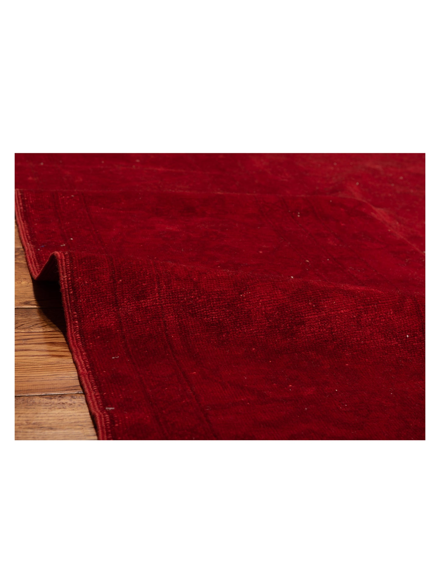 Vintage Red 8.2x10.3 Hand Knotted Rug