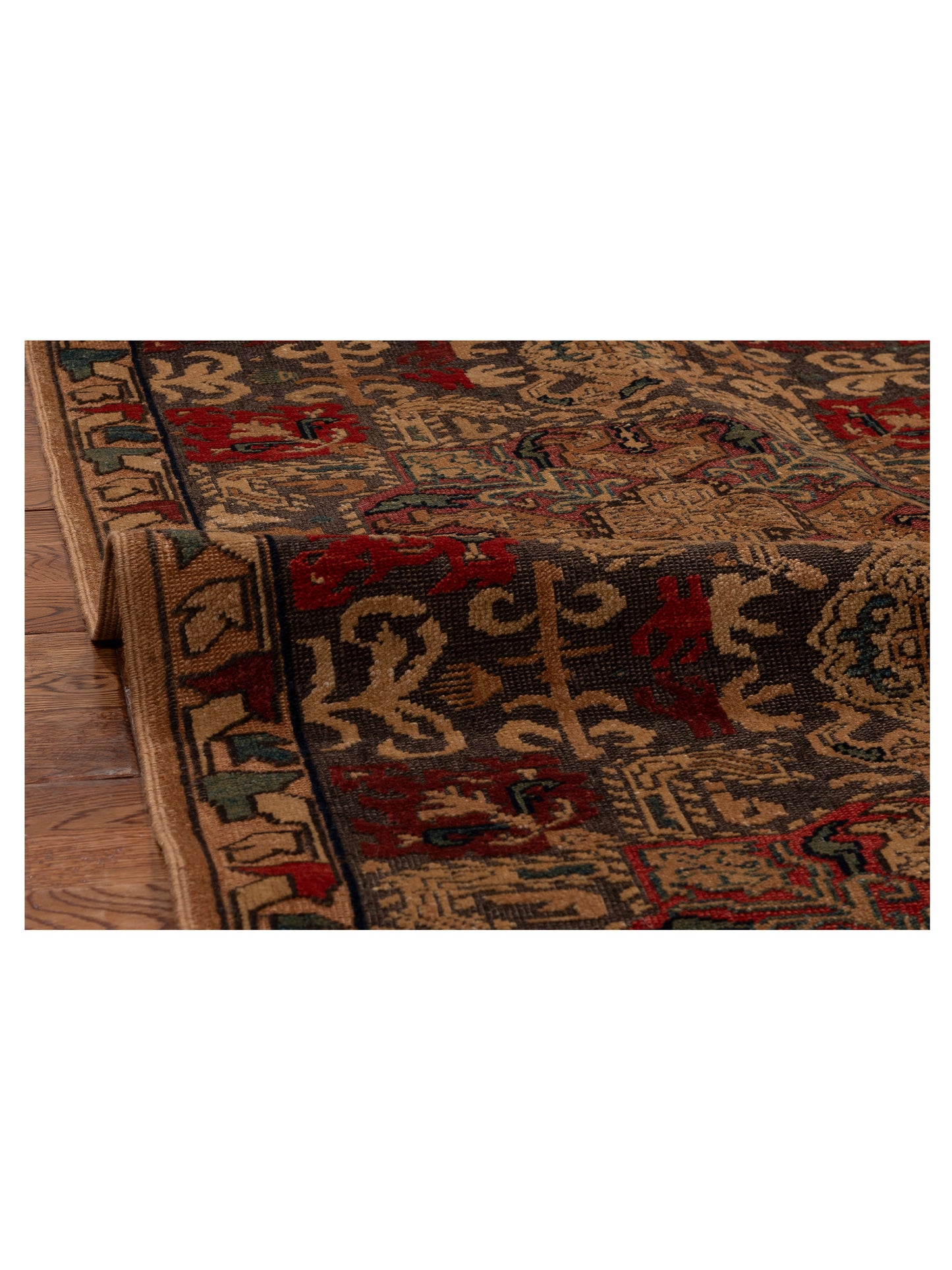 Antiqua Loom Multi 6.9x8.9 Hand Knotted Rug