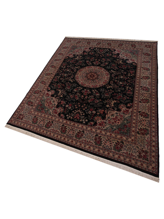 Artalya Green Beige 7.10x10.1 Hand Knotted Rug