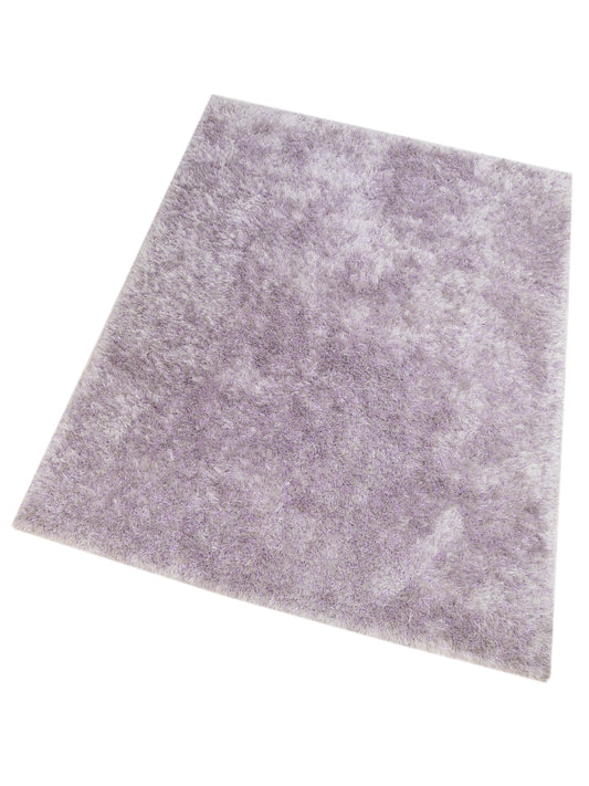 Shaggy Purple 8x10 Machine Made Rug