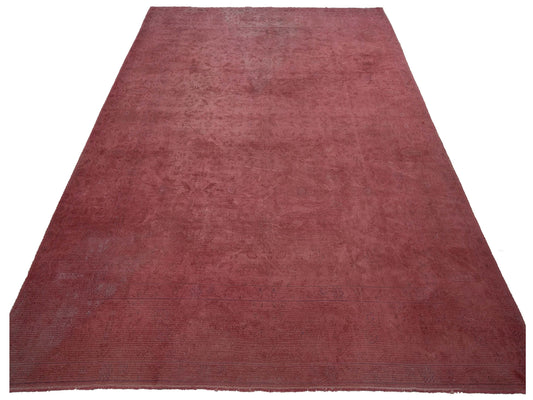 Vintage Pink 10.3x14 Hand Knotted Rug