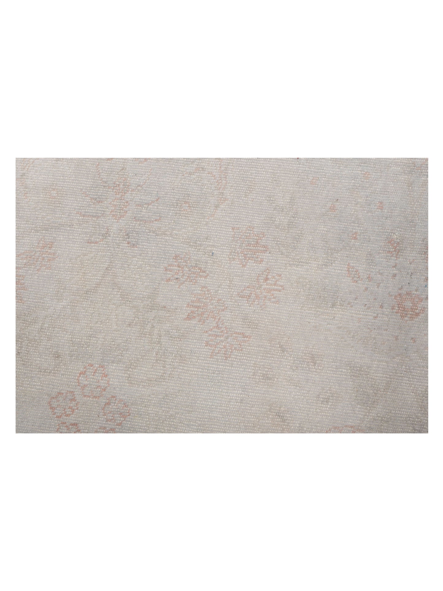 Vintage Silver 8.11x11.4 Hand Knotted Rug