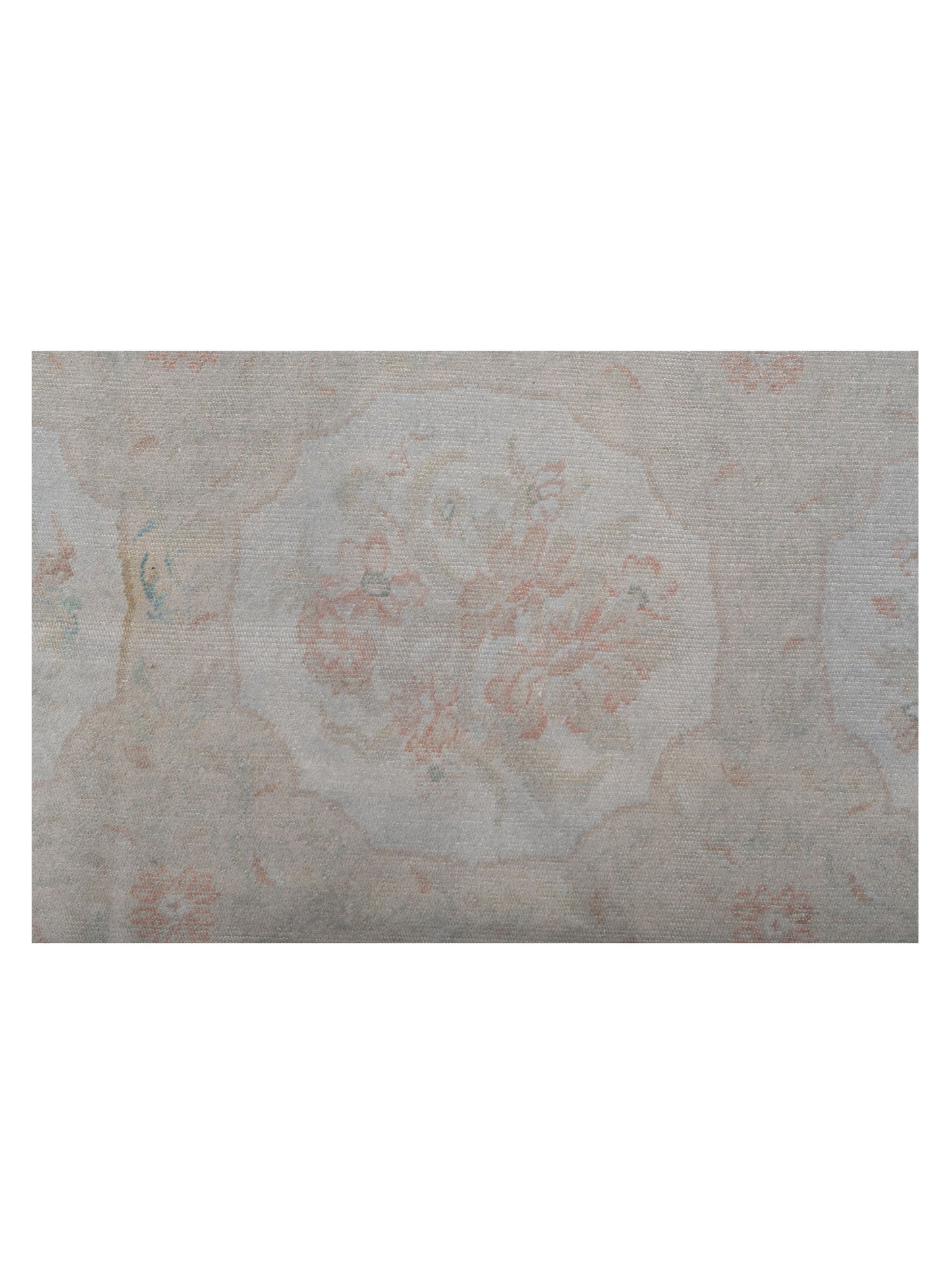 Vintage Silver 12x16.7 Hand Knotted Rug