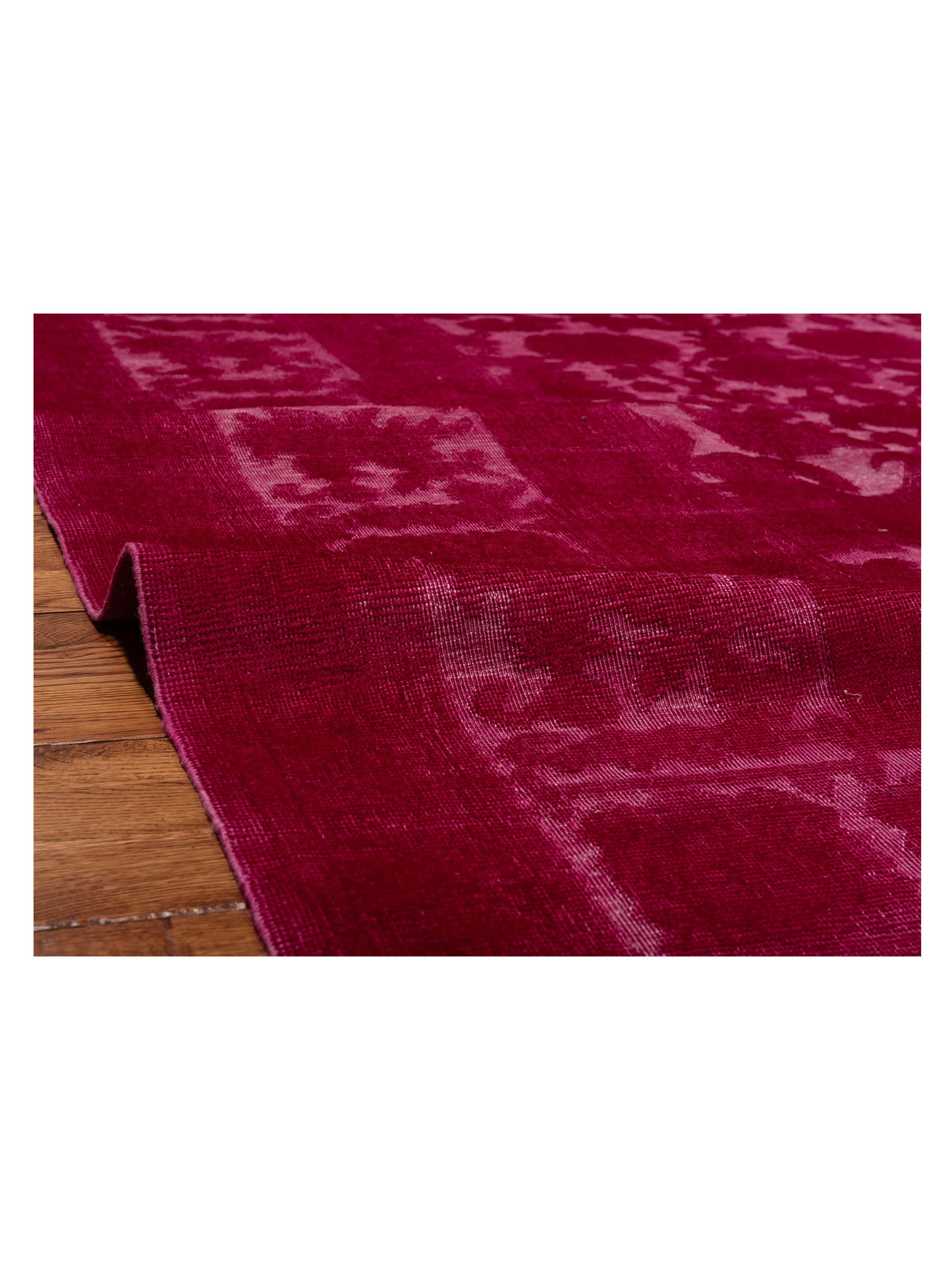 Vintage Pink 10.2x14.6 Hand Knotted Rug