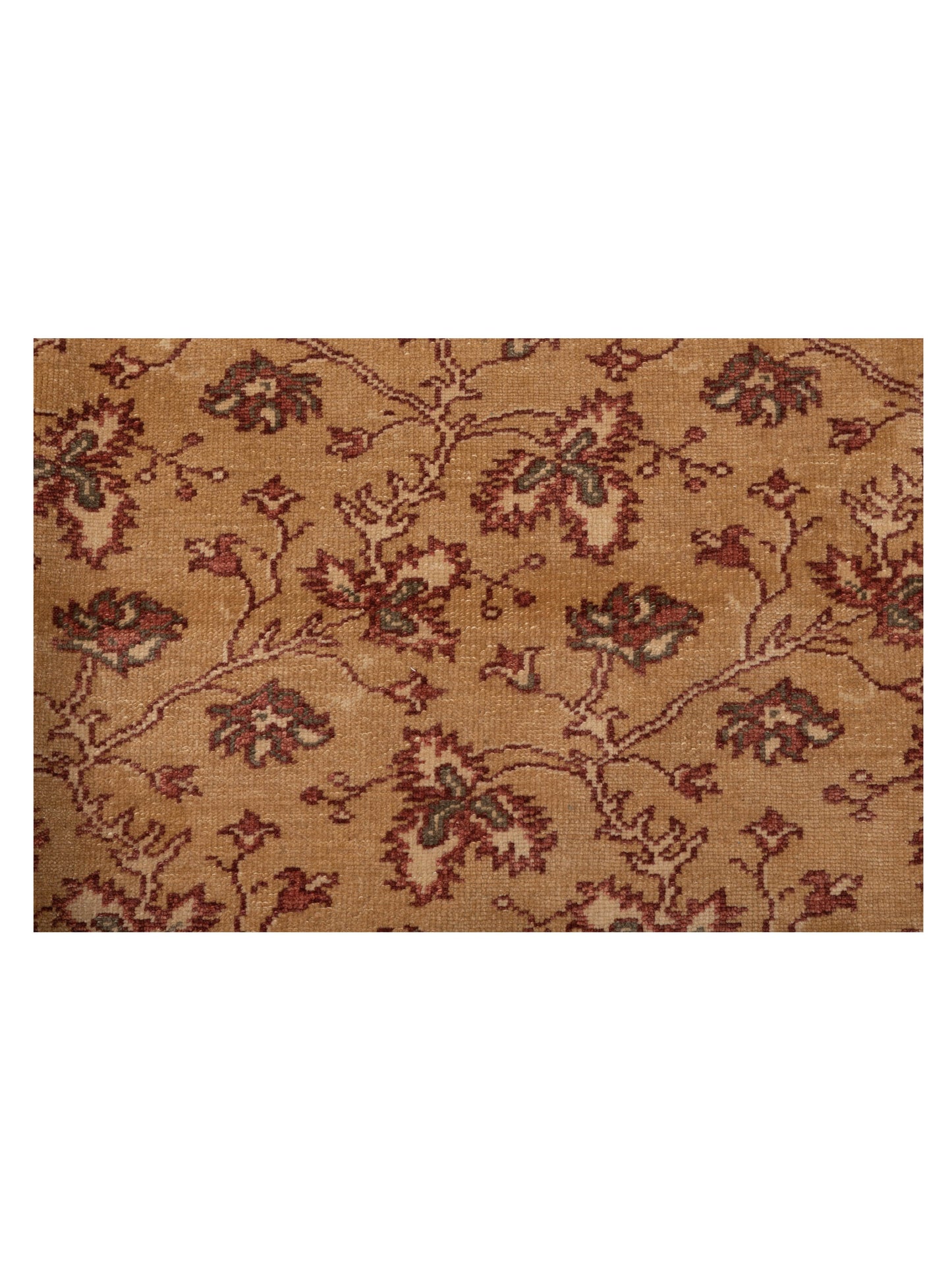 Antiqua Loom Gold Ivory 8.3x10.9 Hand Knotted Rug