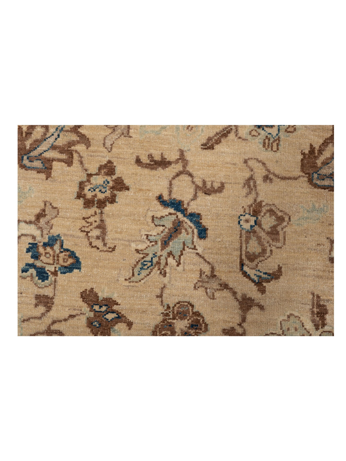 Lailora Beige Beige 6.2x8.9 Hand Knotted Rug