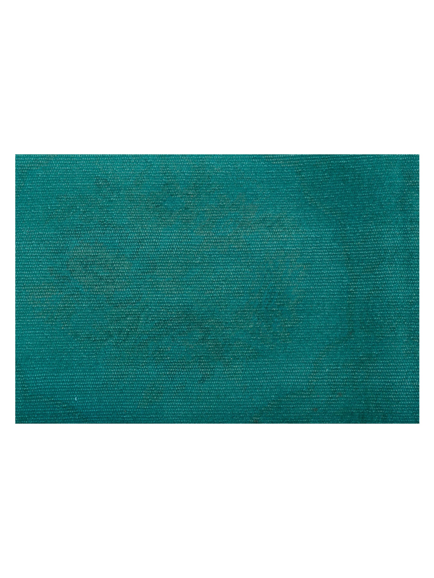 Vintage Turquoise 5x6.1 Hand Knotted Rug