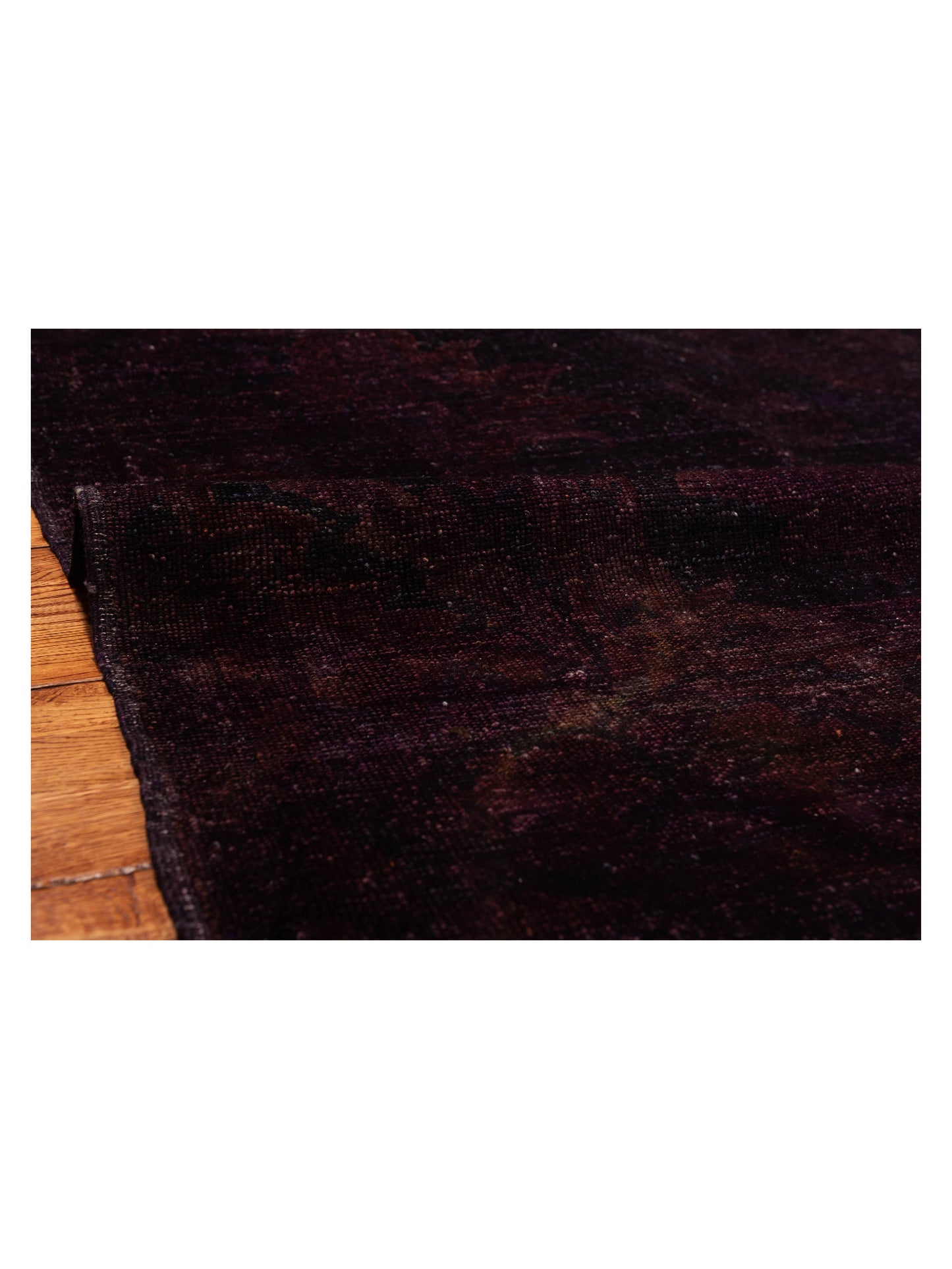 Vintage Purple 7x9.10 Hand Knotted Rug