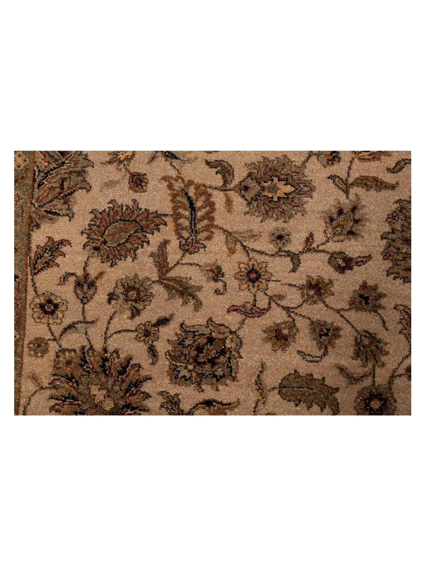 Jallira Beige Brown 6.2x8.6 Hand Knotted Rug