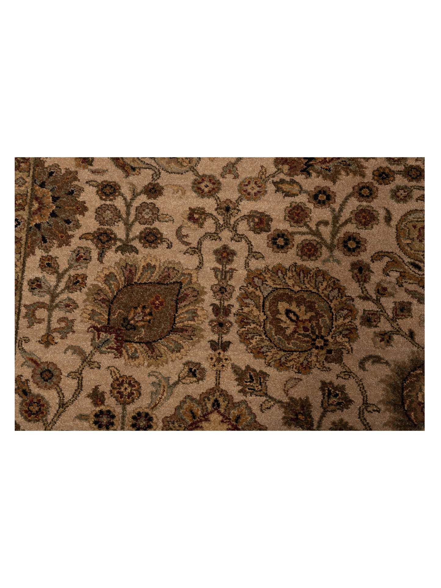 Jallira Beige Gold 6.1x8.5 Hand Knotted Rug