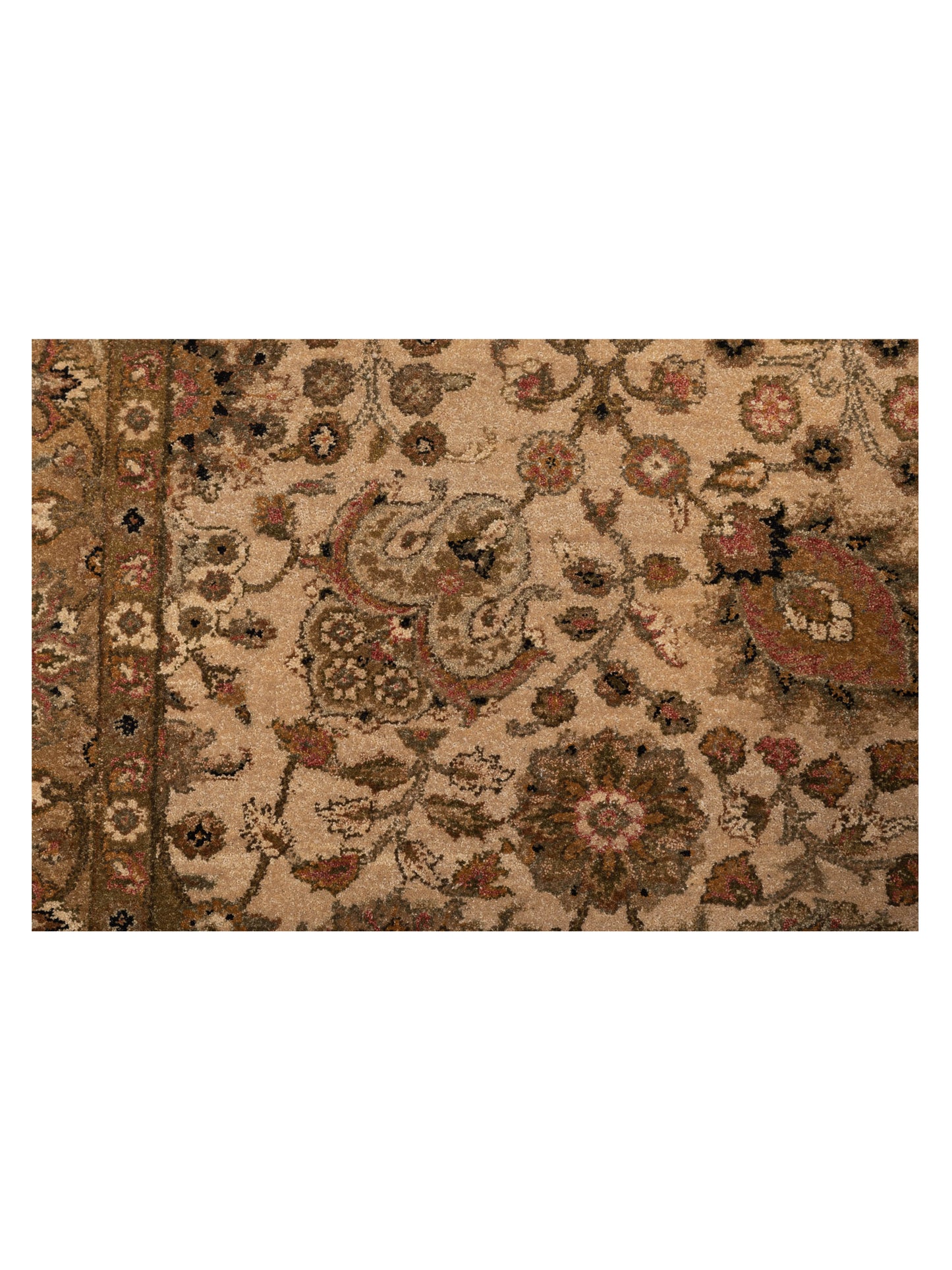 Jallira Beige Gold 6x8.9 Hand Knotted Rug