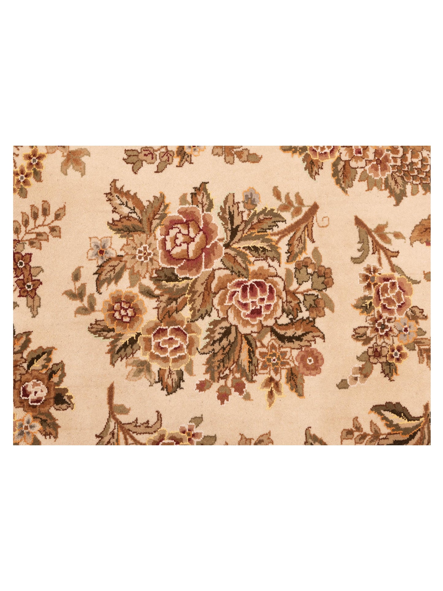 Artalya Beige Beige 9x12 Hand Knotted Rug