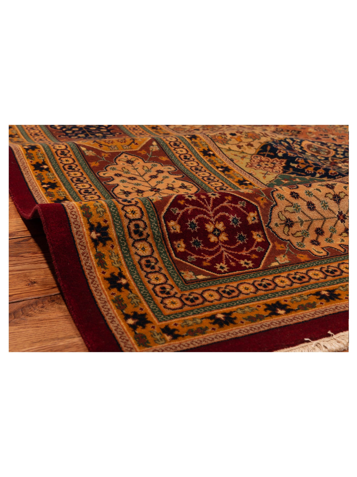 Sansira Multi 9.2x12 Hand Knotted Rug