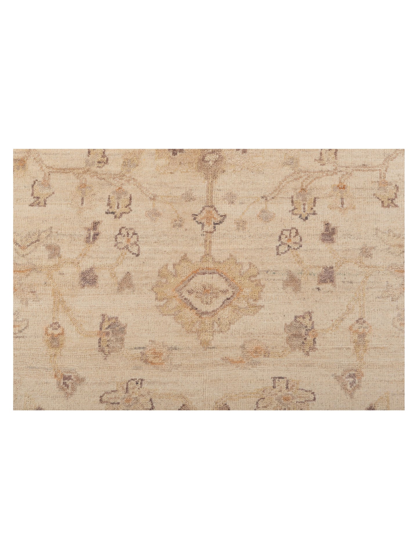 Lailora Ivory Ivory 8.3x10.2 Hand Knotted Rug