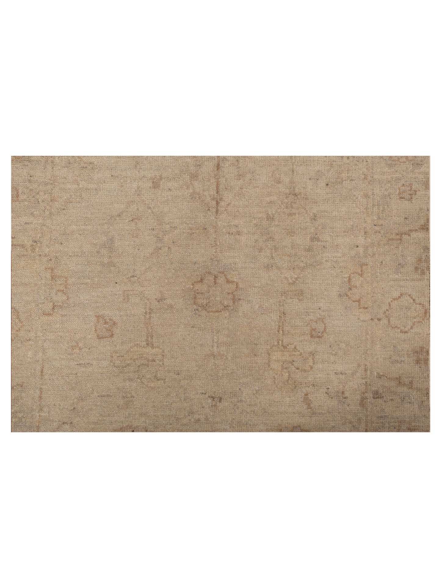 Lailora Ivory Gold 2.4x12.8 Hand Knotted Rug