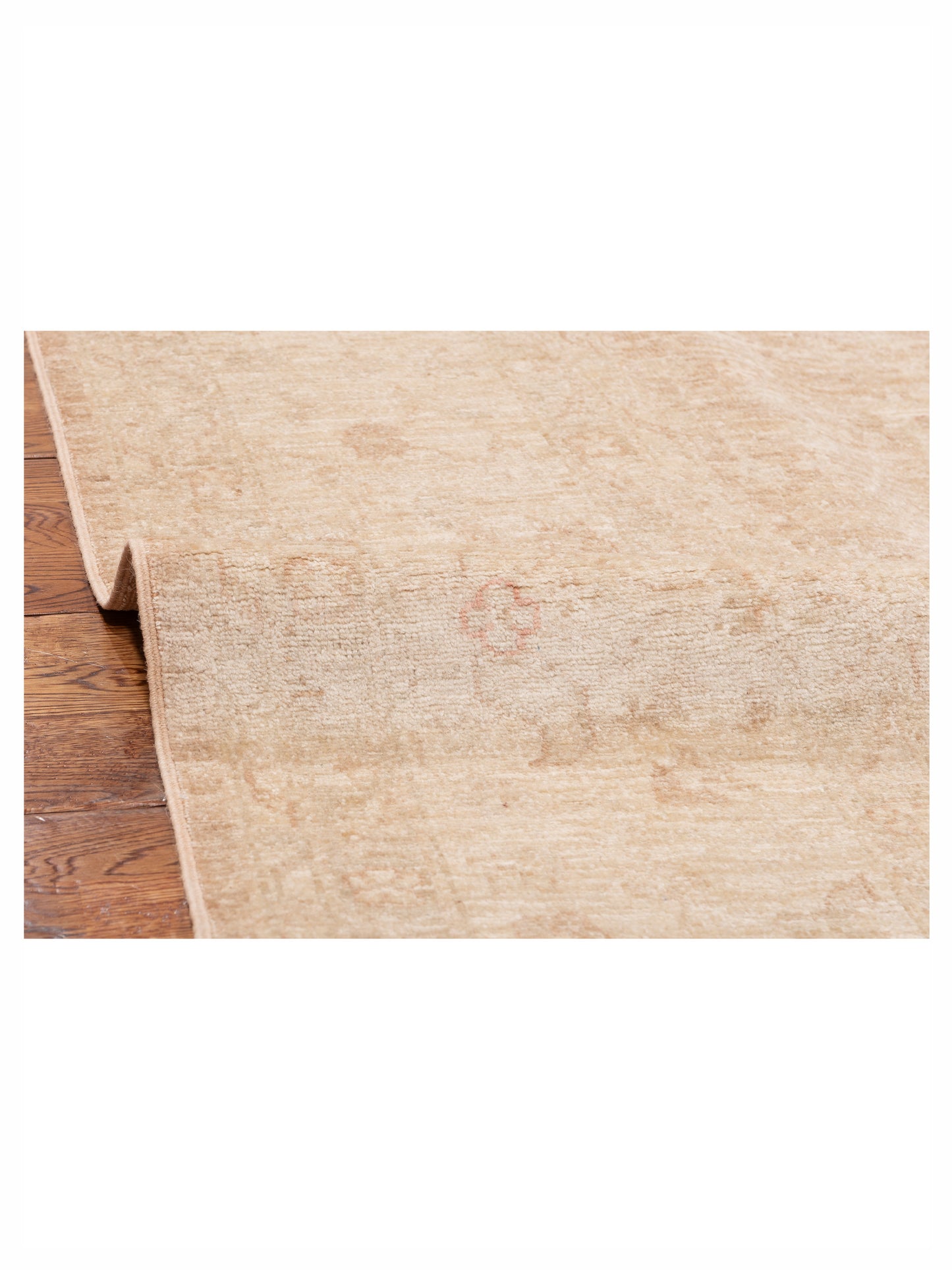 Sabira Green Ivory 7.11x9.10 Hand Knotted Rug