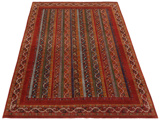 Shalanta Multi 5.8x7.10 Hand Knotted Rug