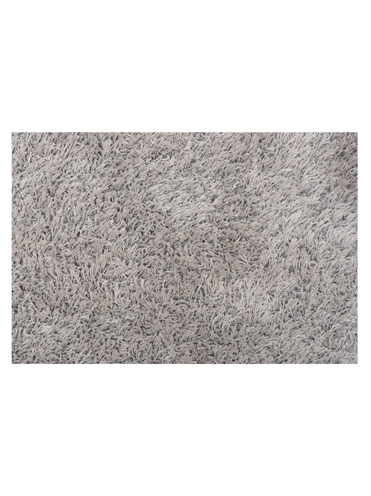 Shaggy Silver 7.10x11.2 Machine Made Rug