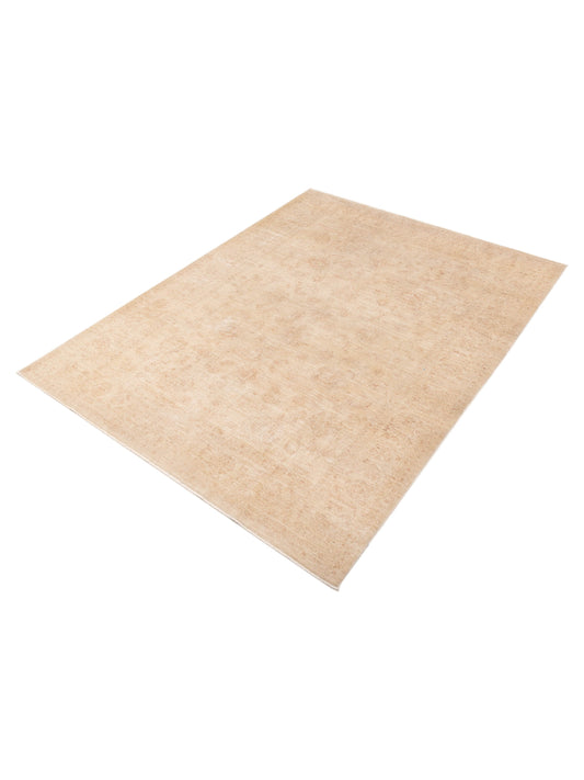 Sabira Ivory Ivory 8.2x10.10 Hand Knotted Rug